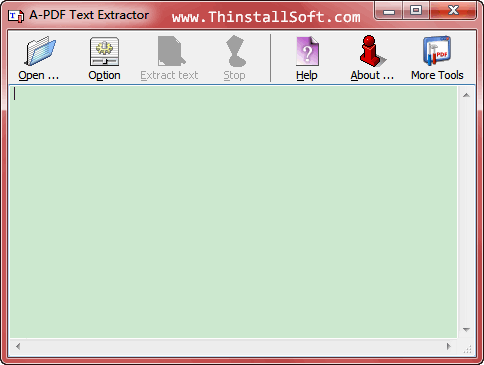 java pdf text extractor top to bottom
