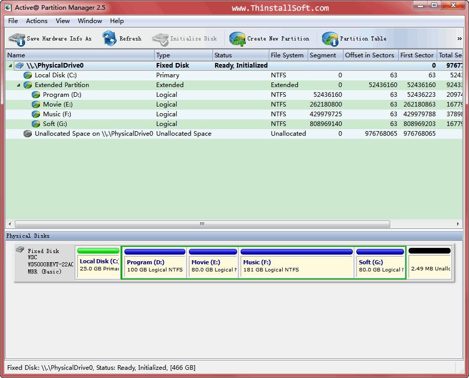 Active@ Partition Manager Portable
