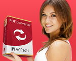 ACPsoft PDF Converter Portable 2.0 - Multifunctional PDF Converter