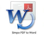 Simpo PDF to Word Portable 3.5.1.0 - Free PDF to Word or Text Converter